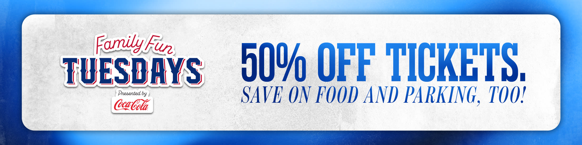 Family Fun Tuesdays presented by Coca-Cola