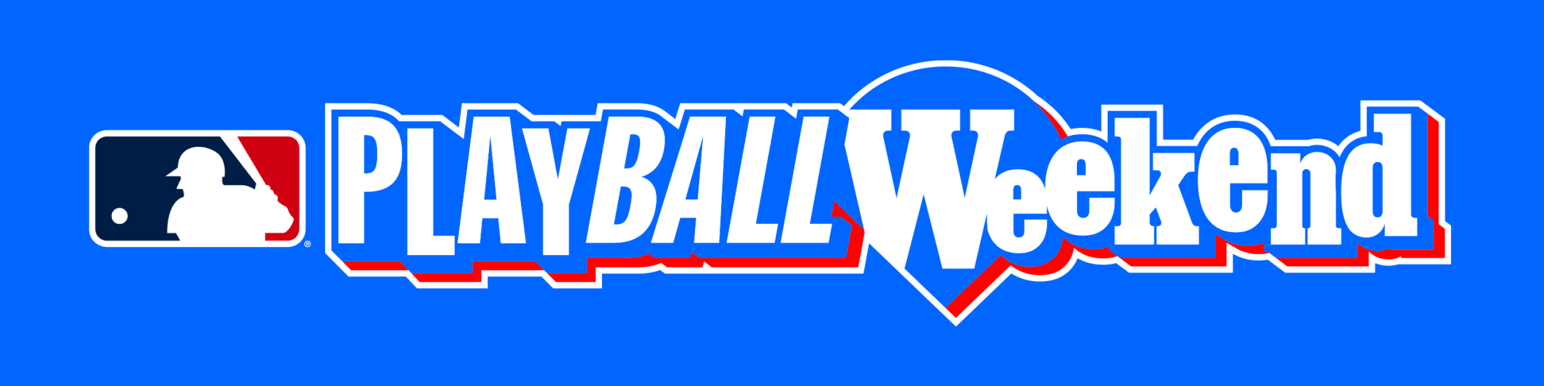 PLAY BALL Weekend horizontal logo