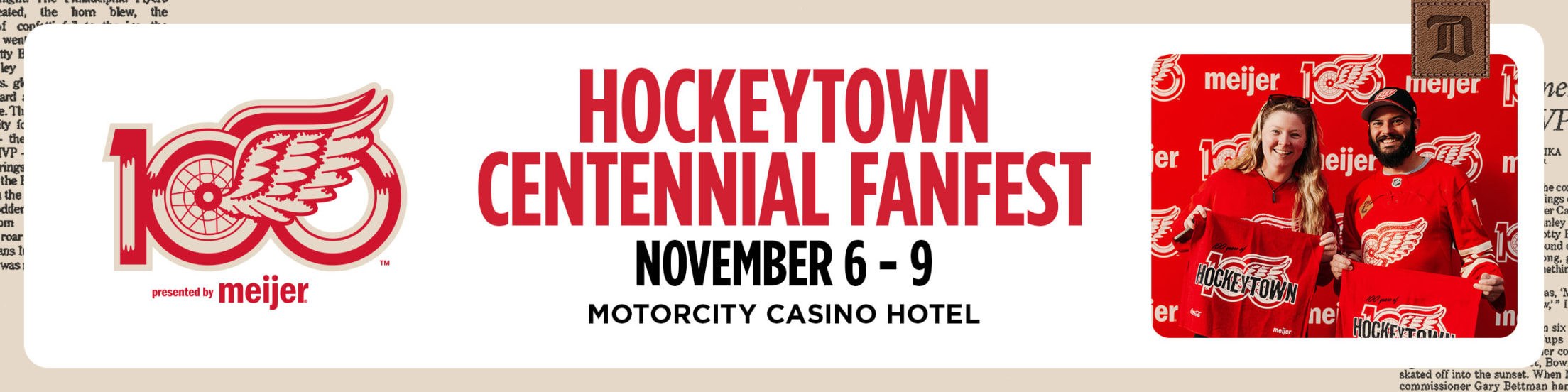 Hockeytown Centennial FanFest