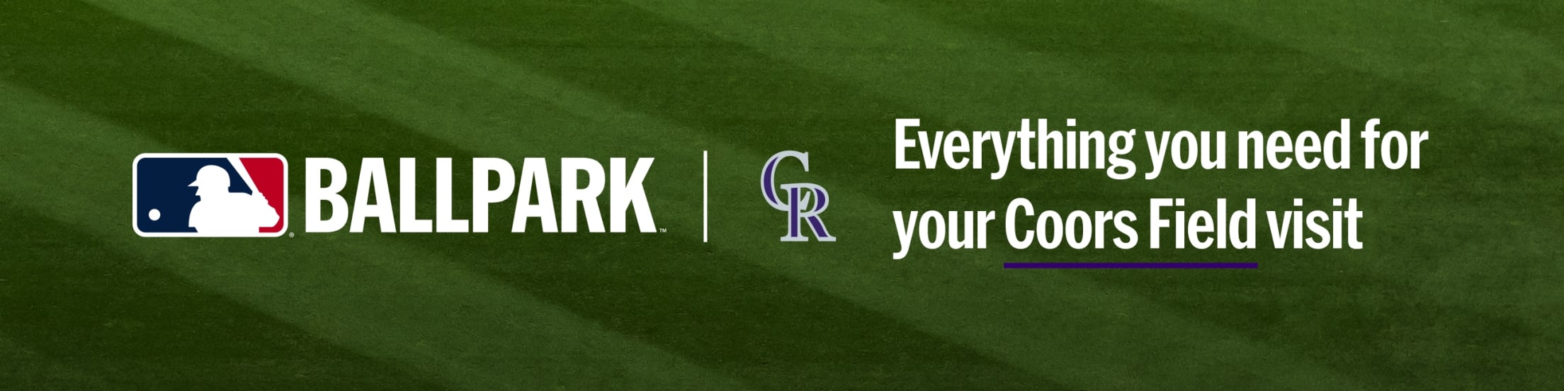 MLB Ballpark app - Everything you need for your Coors Field visit.