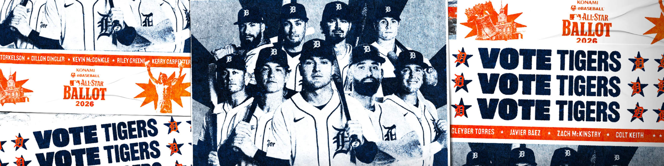 Vote Tigers 2026 KONAMI eBaseball™ MLB All-Star Ballot