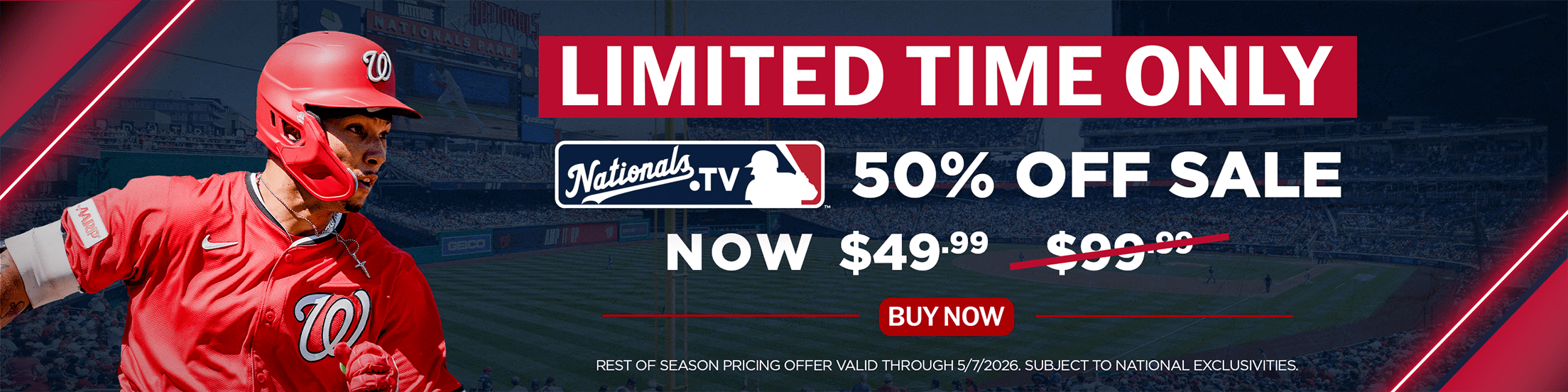 Limited Time Only! 50% OFF SALE.