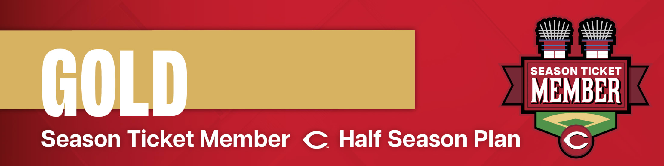 Gold Season Ticket Member - Half Season Plan.