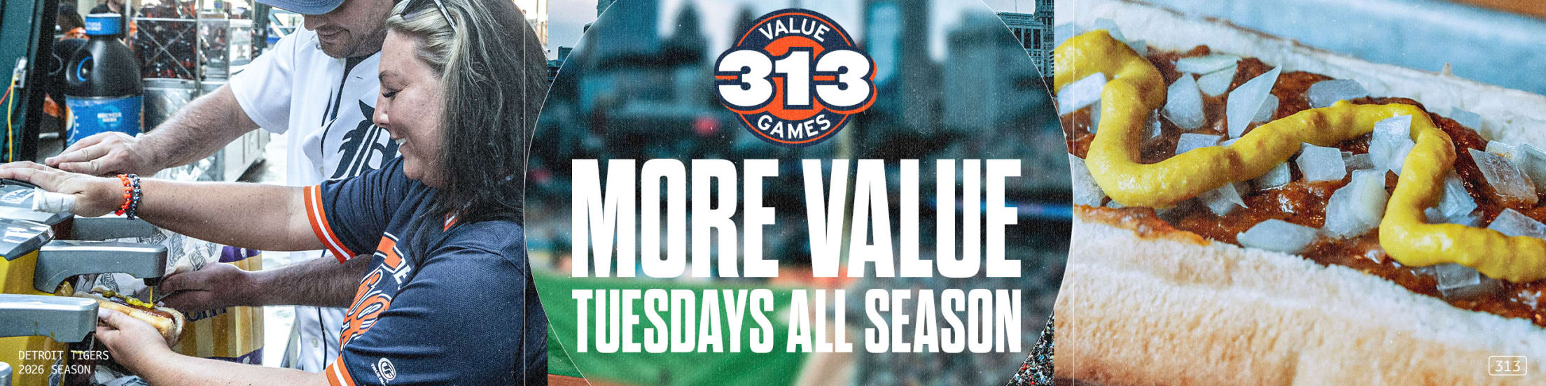 313 Value Games. More Value. Tuesdays All Season.