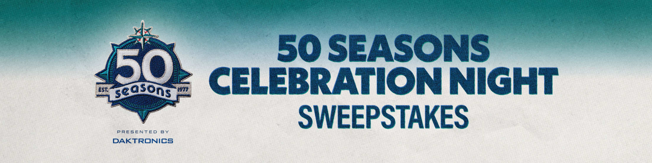 50 Seasons Celebration Night Sweepstakes