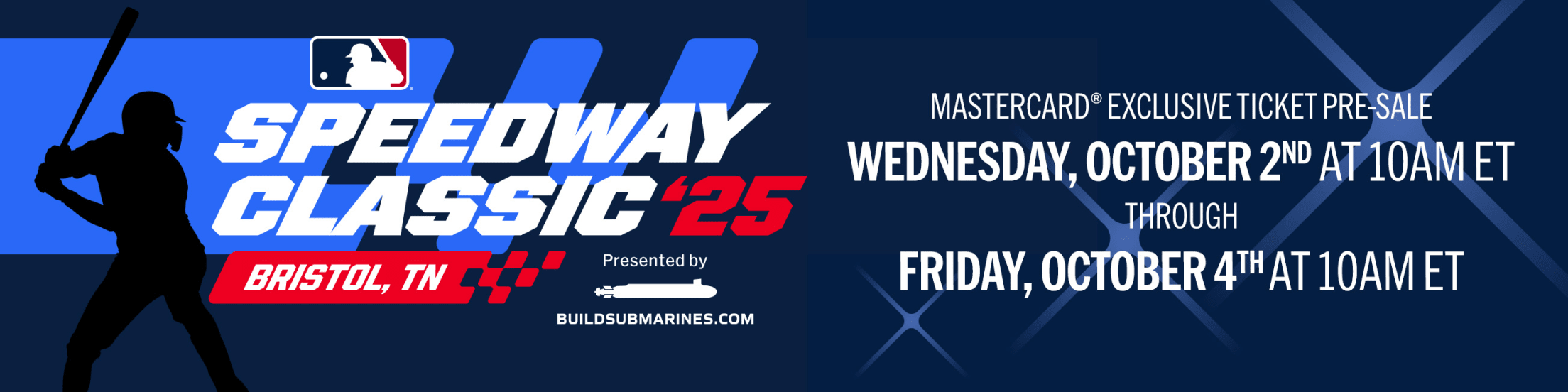 2024 MLB Speedway Classic Mastercard Exclusive Ticket Pre-Sale