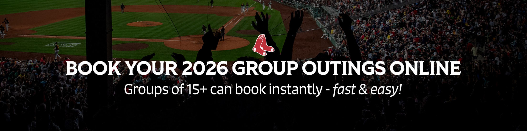 Book your 2026 group outings online. Groups of 15+ can book instantly - fast and easy!