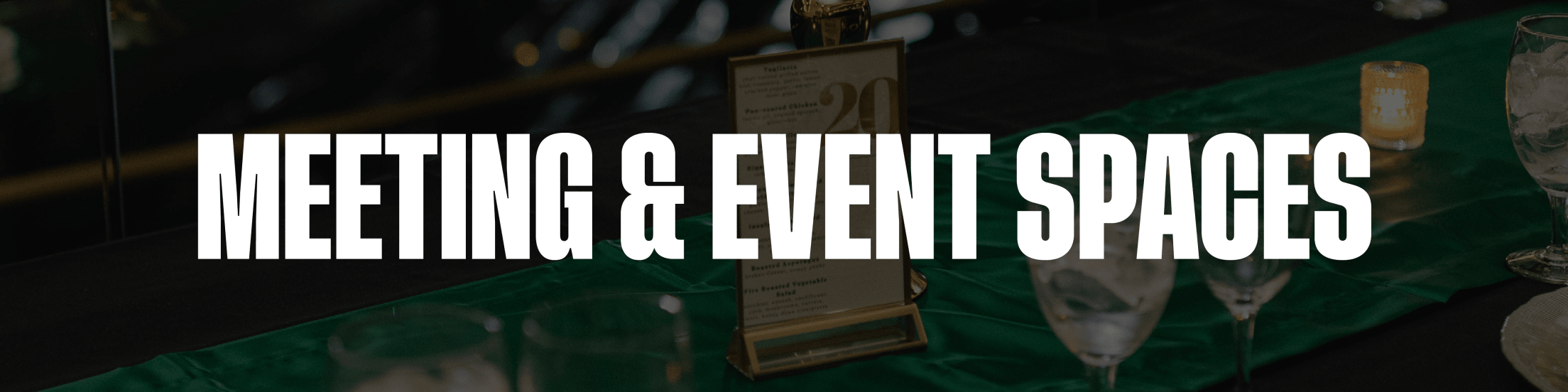 Meeting & Event Spaces