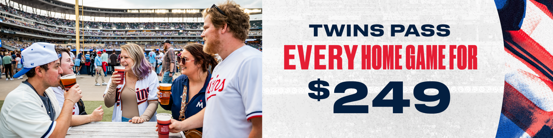 Twins Pass every home game for $249