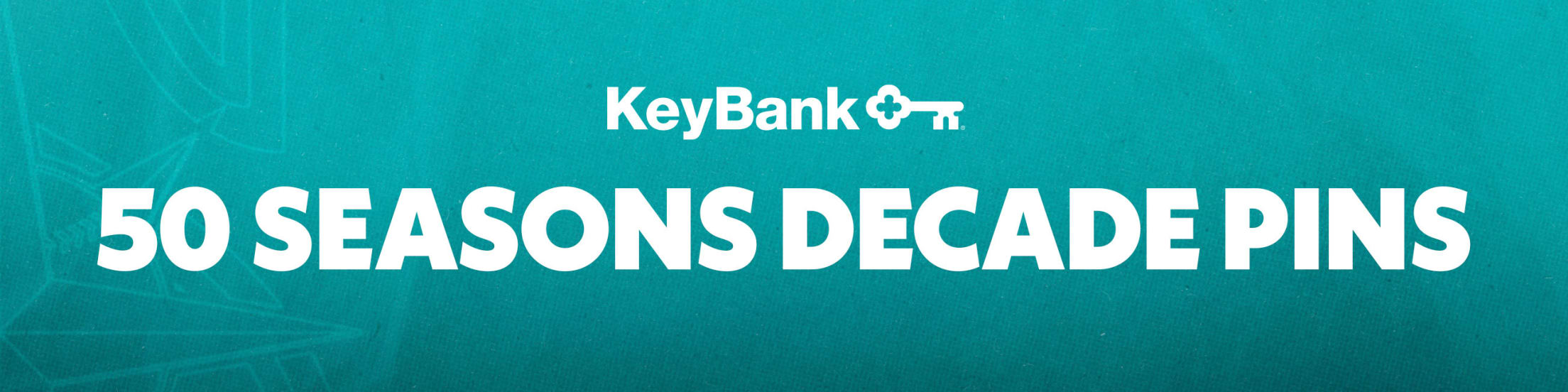 50 Seasons Decade Pins presented by KeyBank