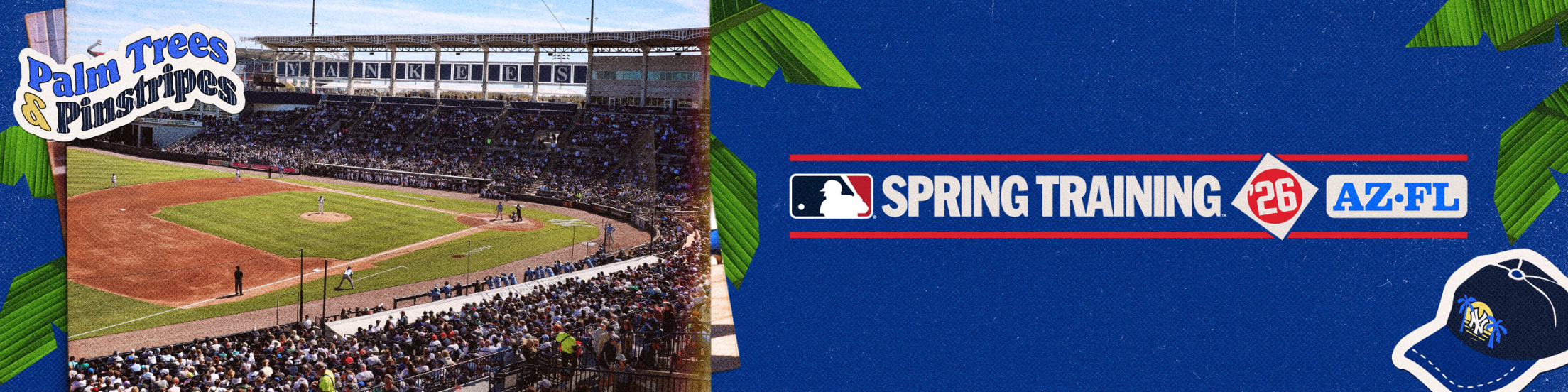 2026 Spring Training - Palm Trees & Pinstripes