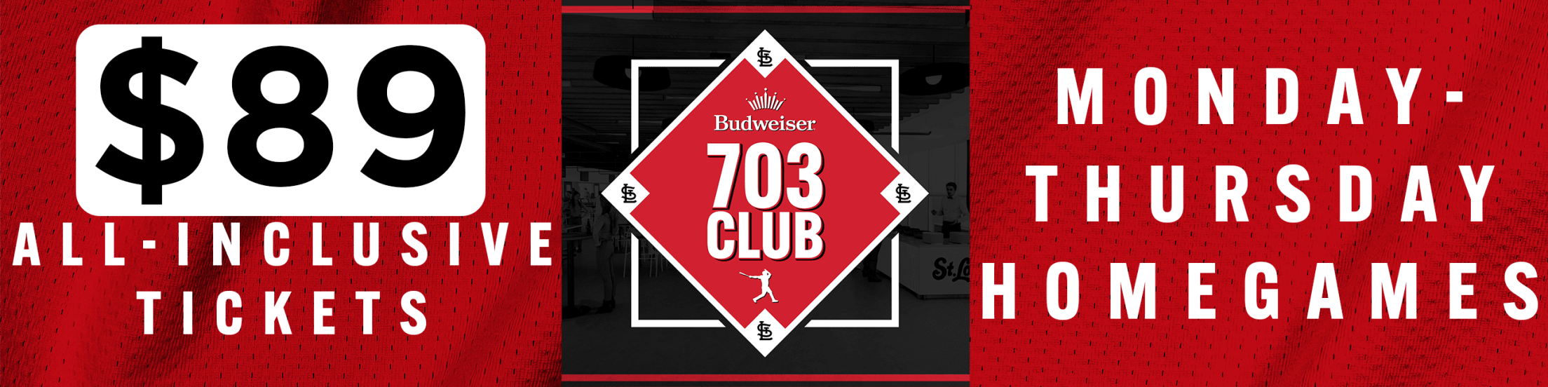 Budweiser 703 Club Ticket Offer