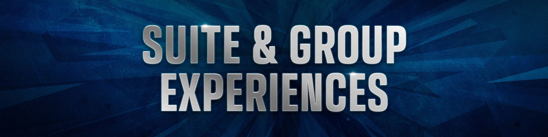 Suite & Group Experiences