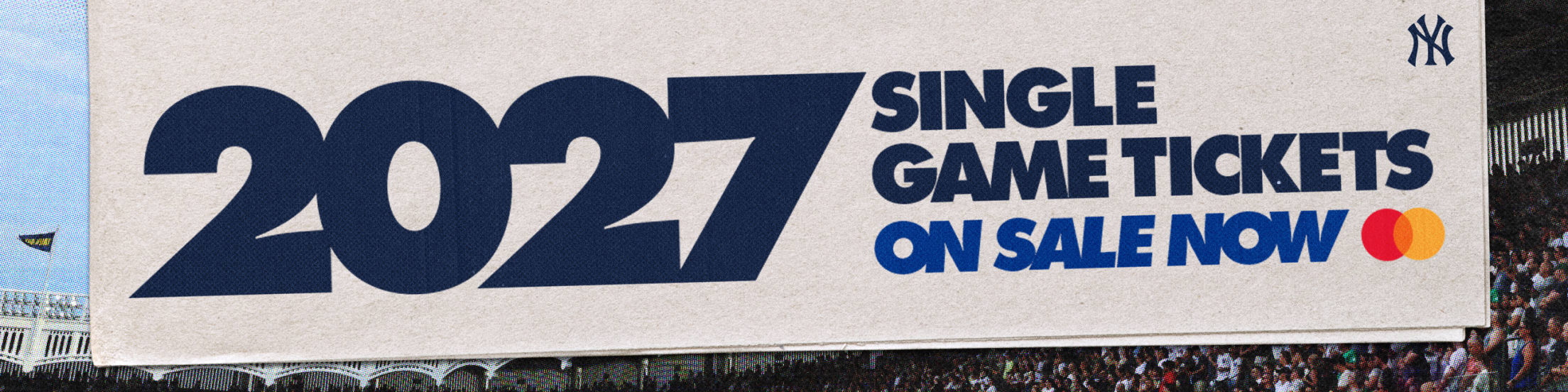 2027 Single Game Tickets On Sale Now