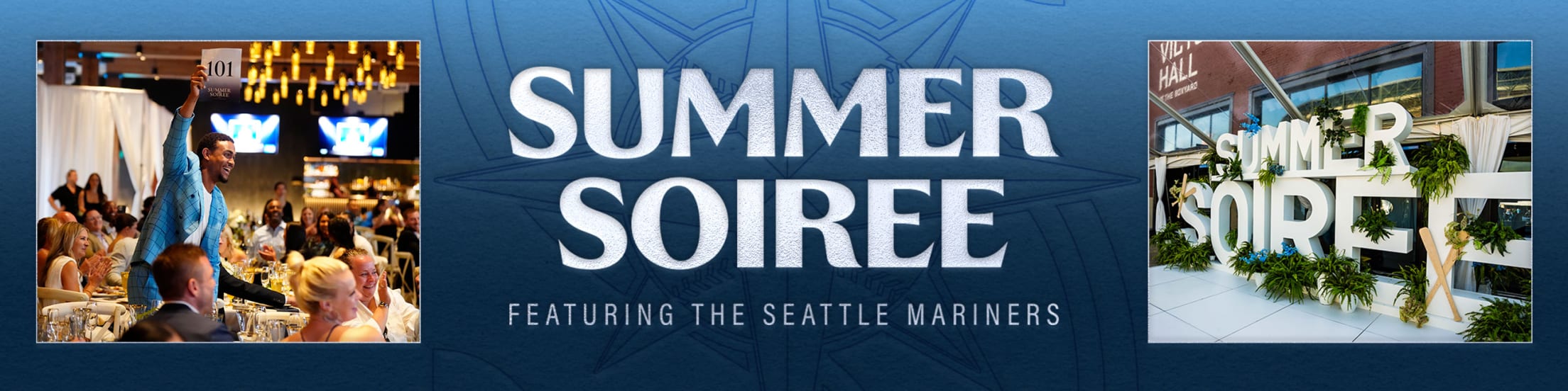 Summer Soiree featuring the Seattle Mariners.