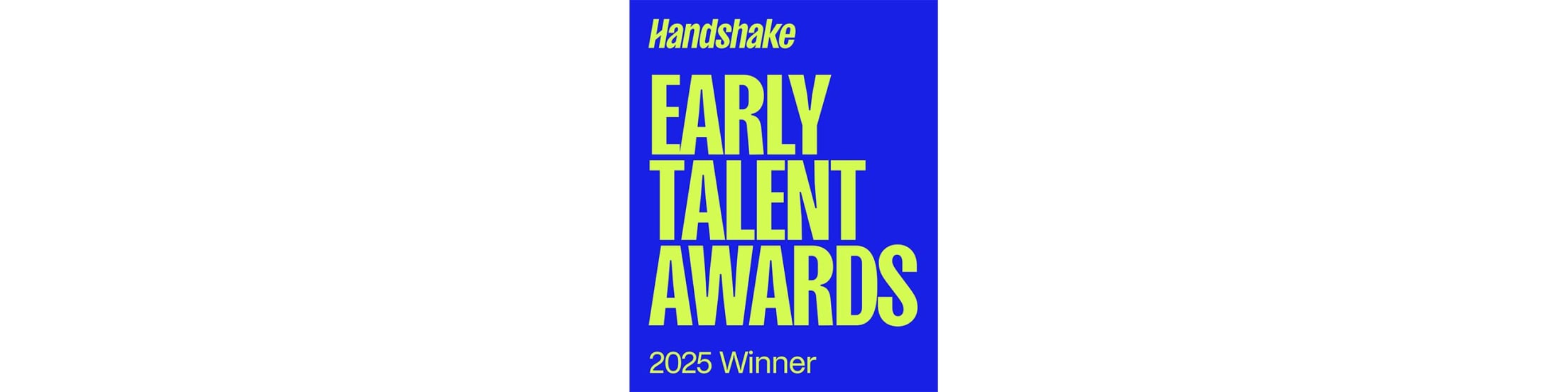 Early Talent Award Winner