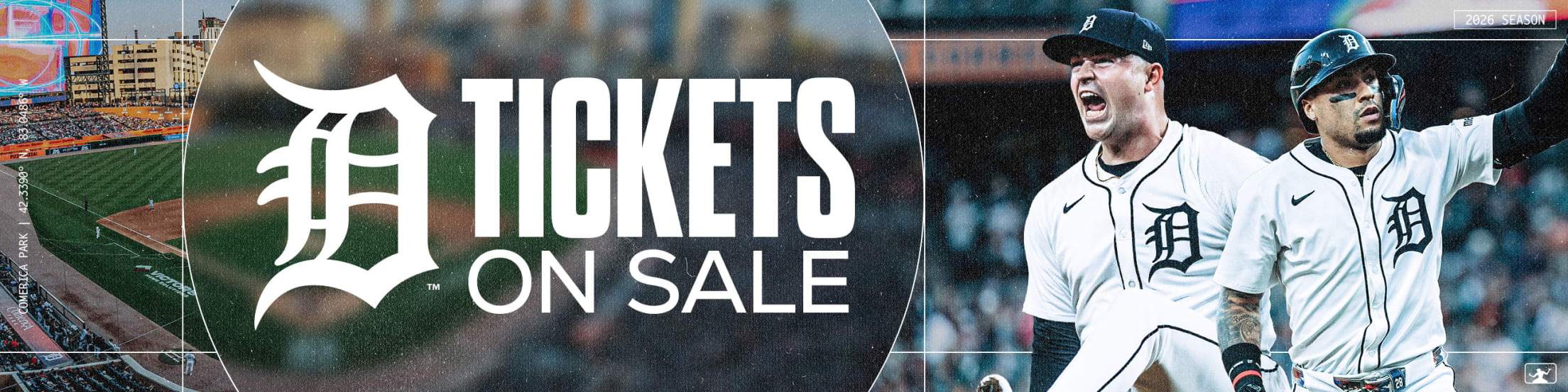 Detroit Tigers 2026 Tickets On Sale
