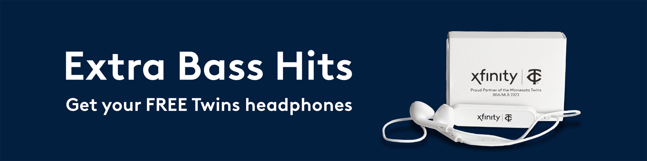 Extra Bass Hits - Get your FREE Twins headphones