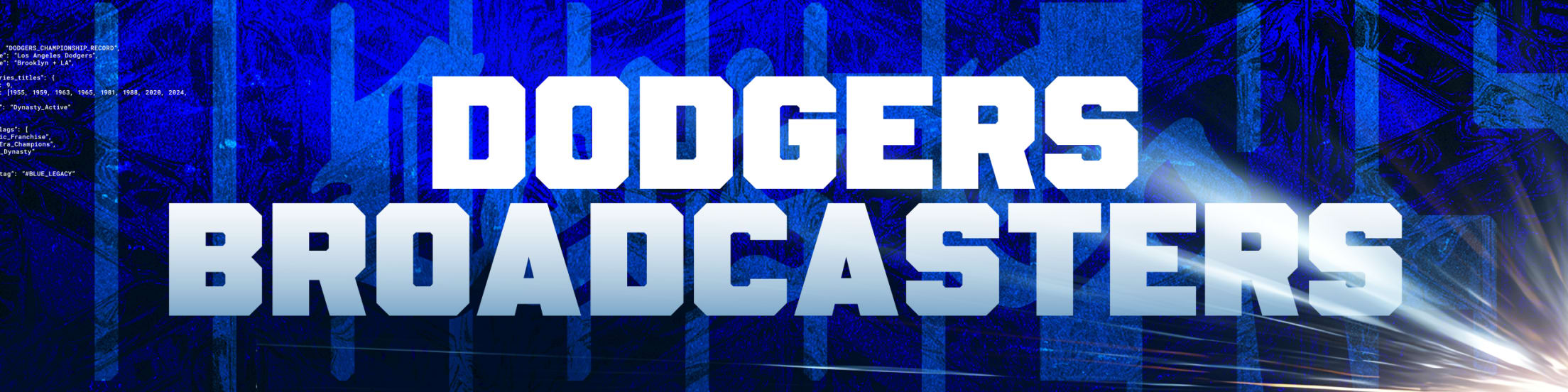 Dodgers Broadcasters