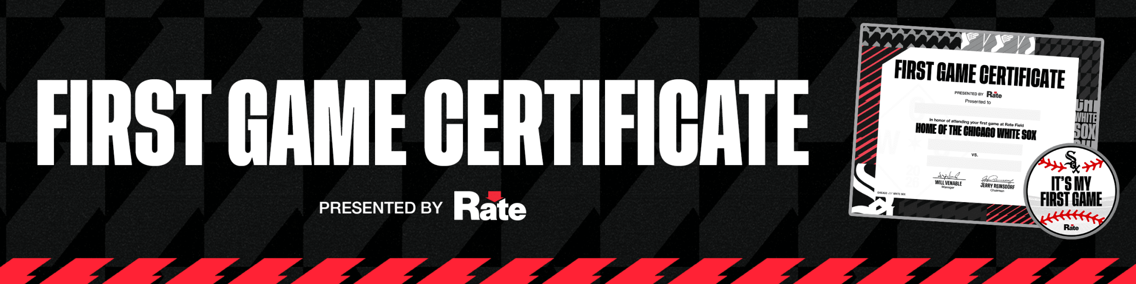 First Game Certificate