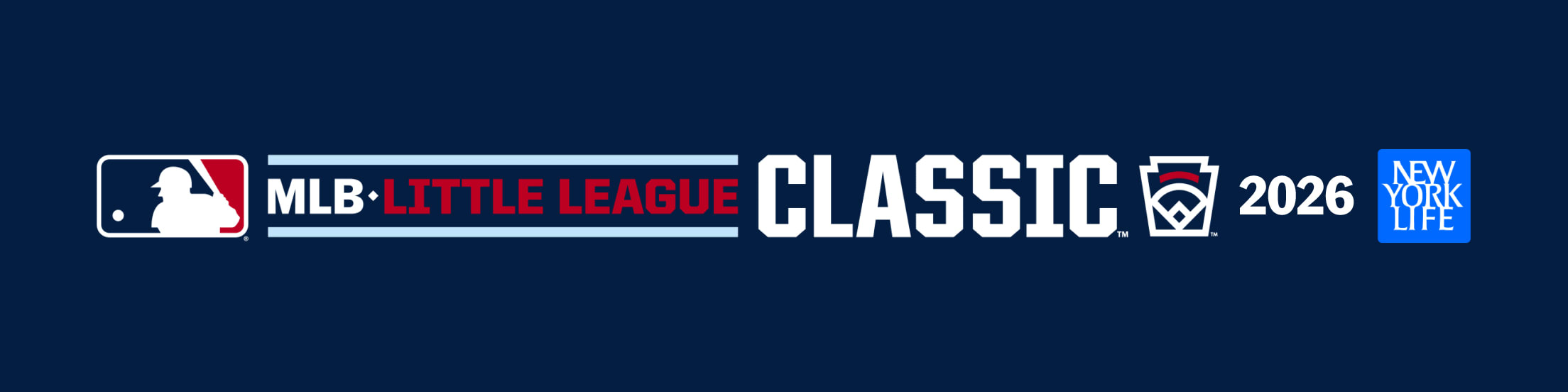 2026 MLB Little League Classic presented by New York Life