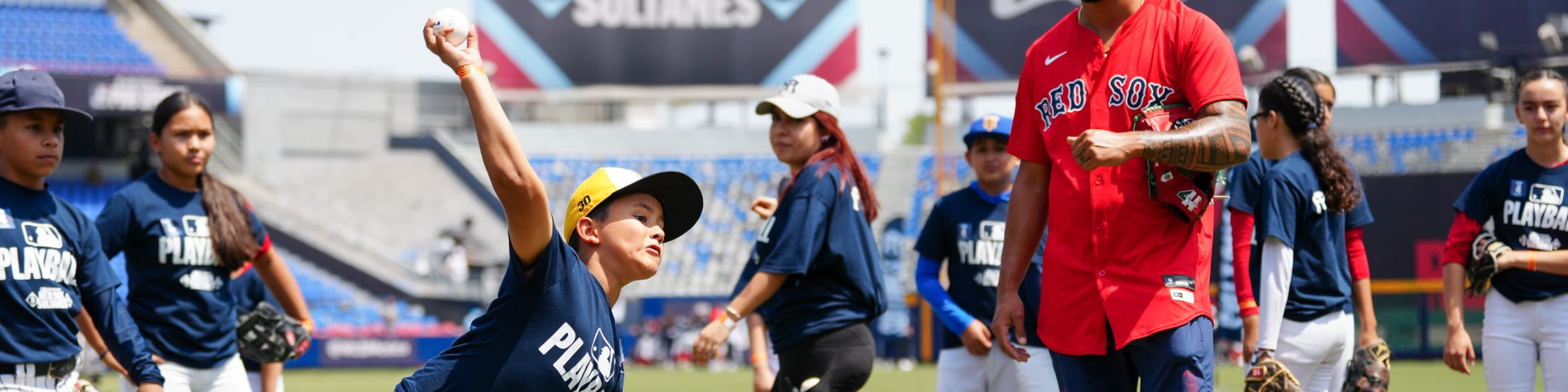 Youth skills pitching