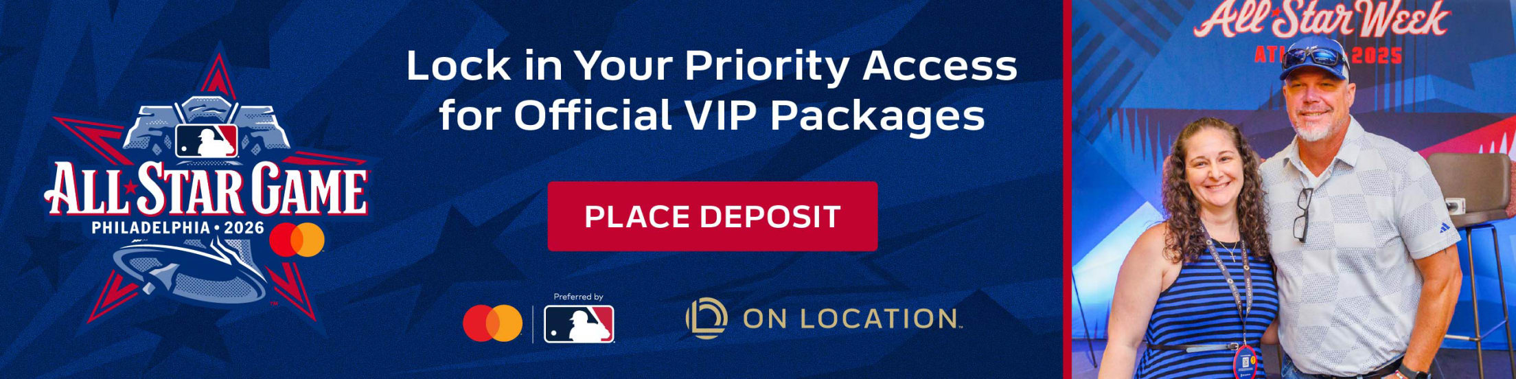 Lock in your priority access for Official 2026 MLB All-Star Game VIP Packages