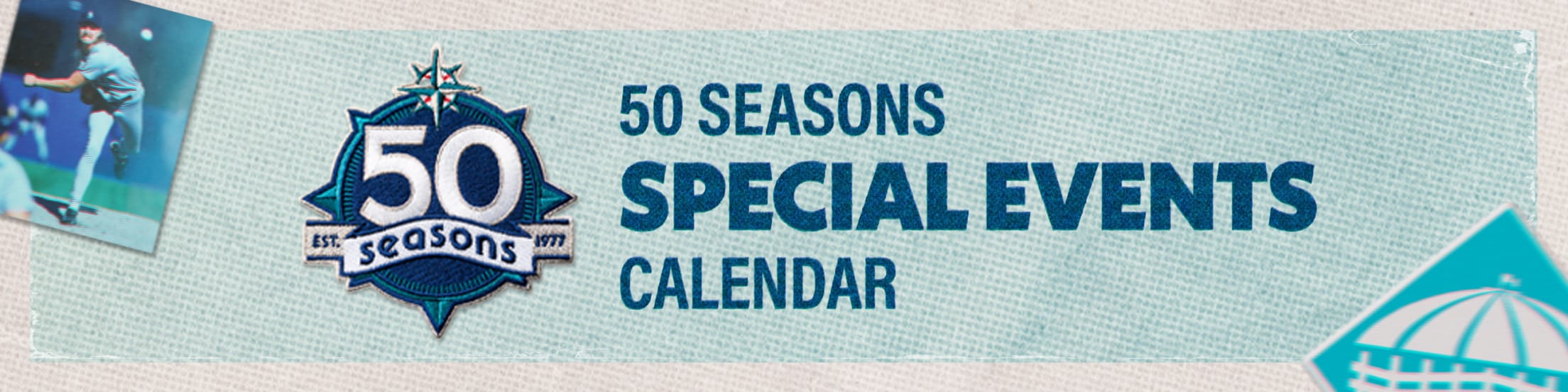 50 Seasons Special Events Calendar