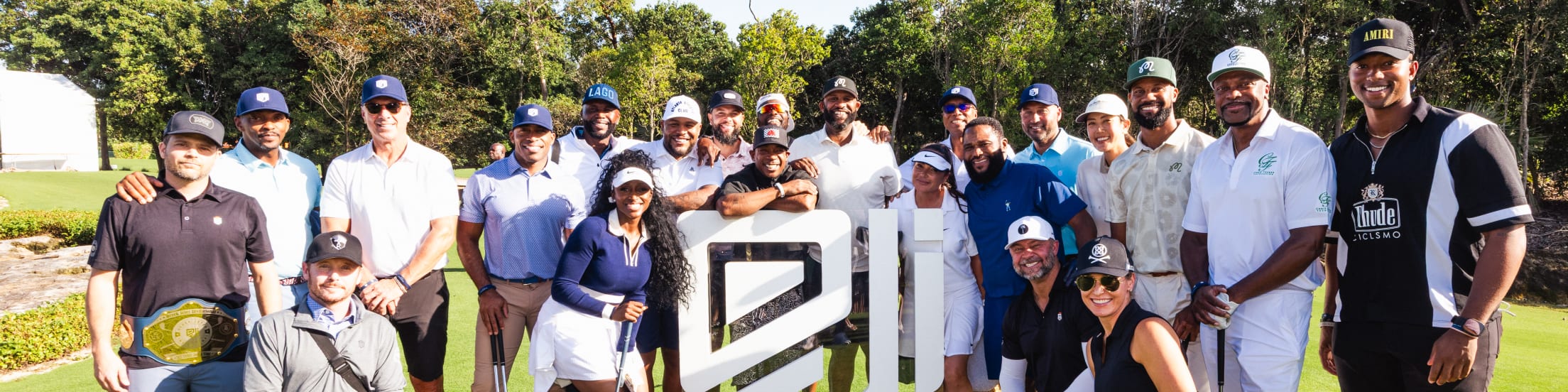 Participants photo for the Derek Jeter Invitational.