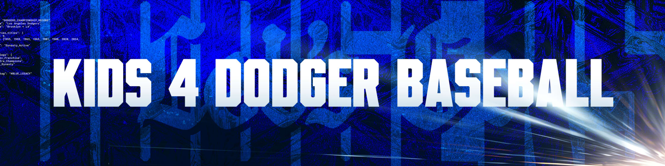 Kids for Dodger Baseball