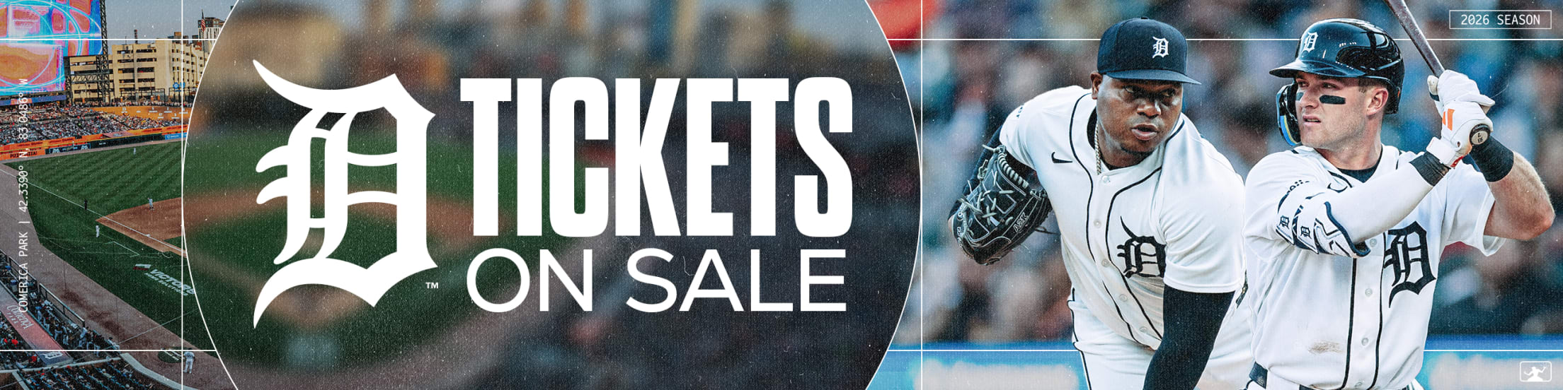 Detroit Tigers 2026 Tickets On Sale