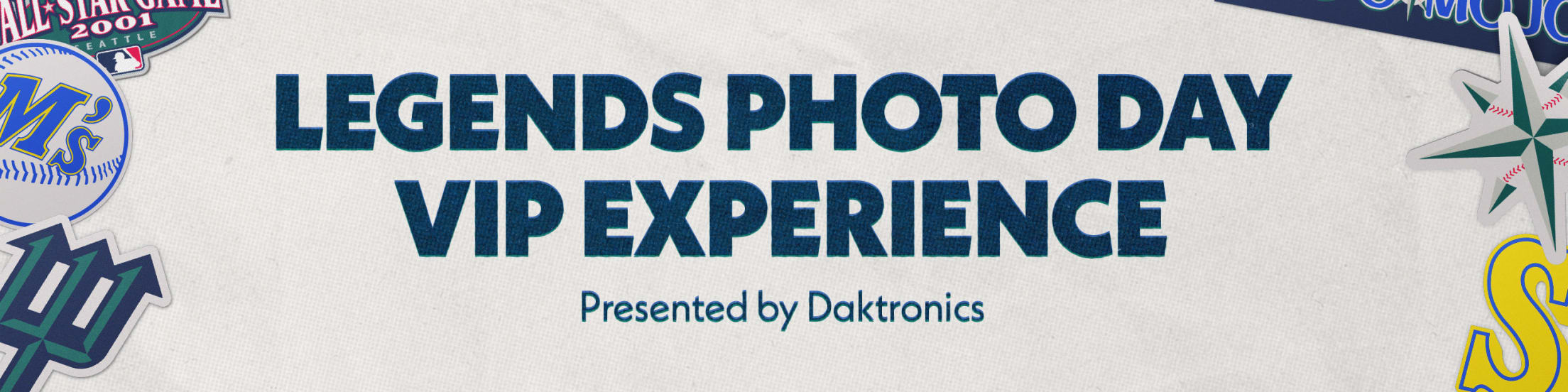 Legends Photo Day VIP Experience presented by Daktronics.