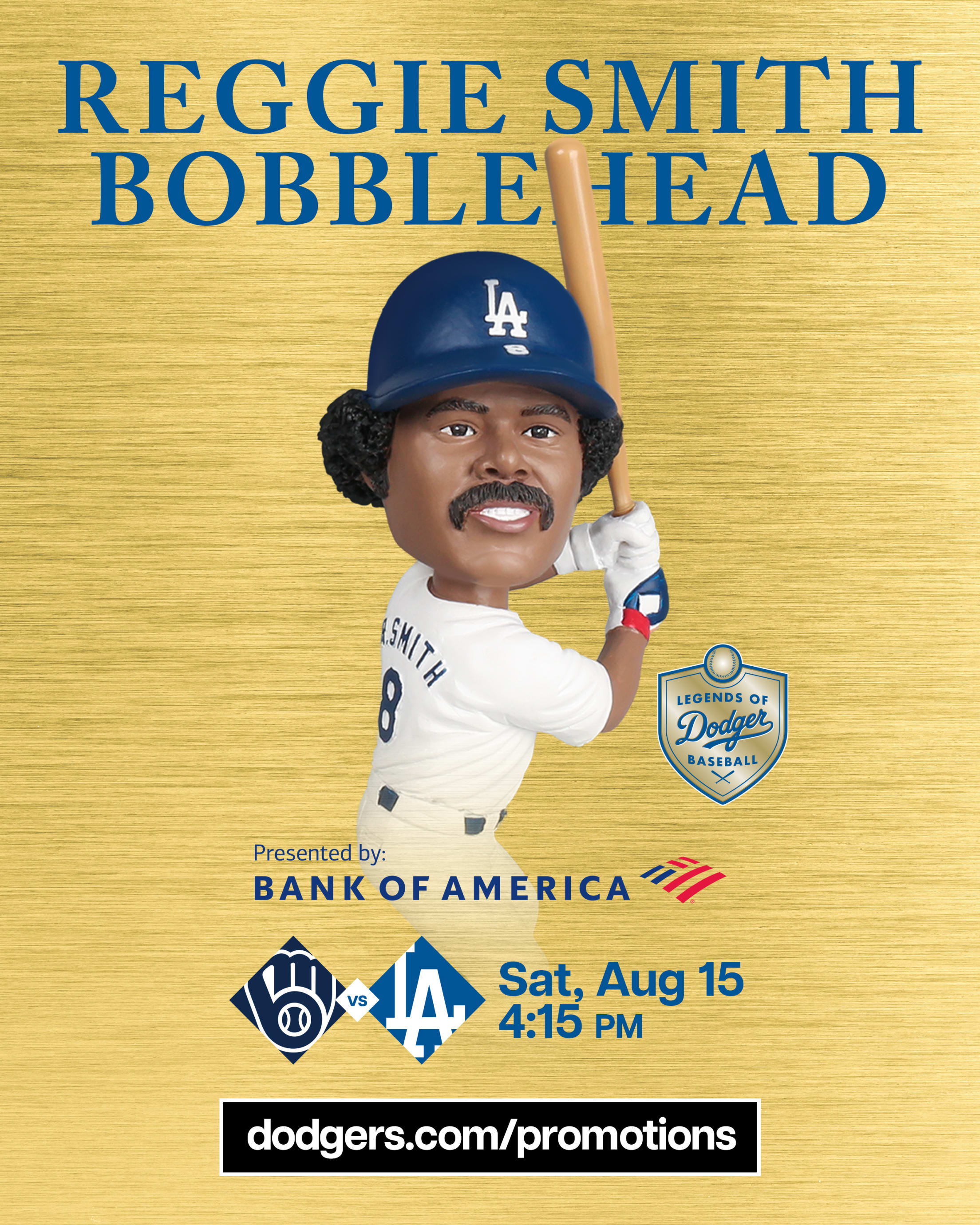 Reggie Smith Bobblehead - August 15
