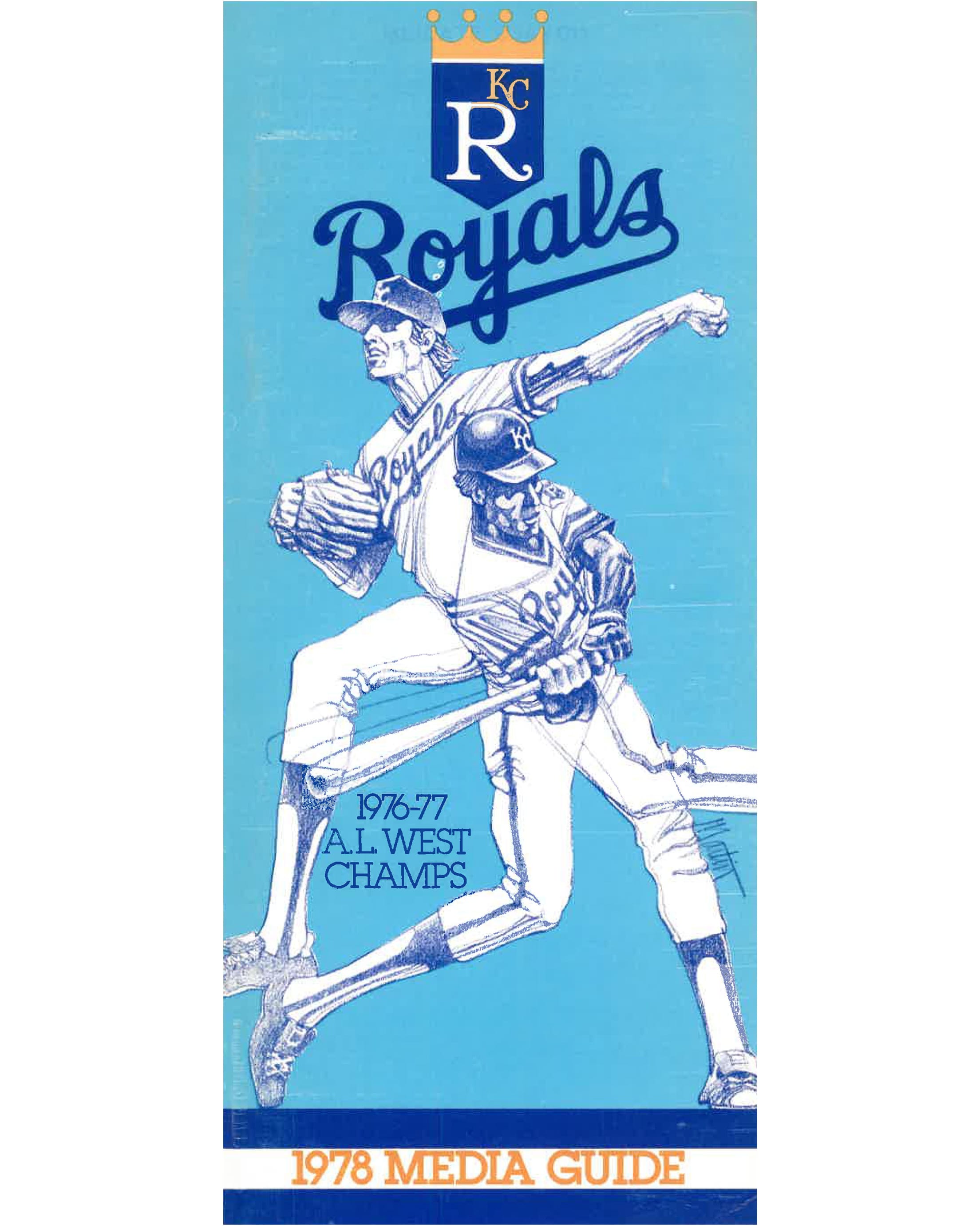 Royals 1978 Media Guide Cover