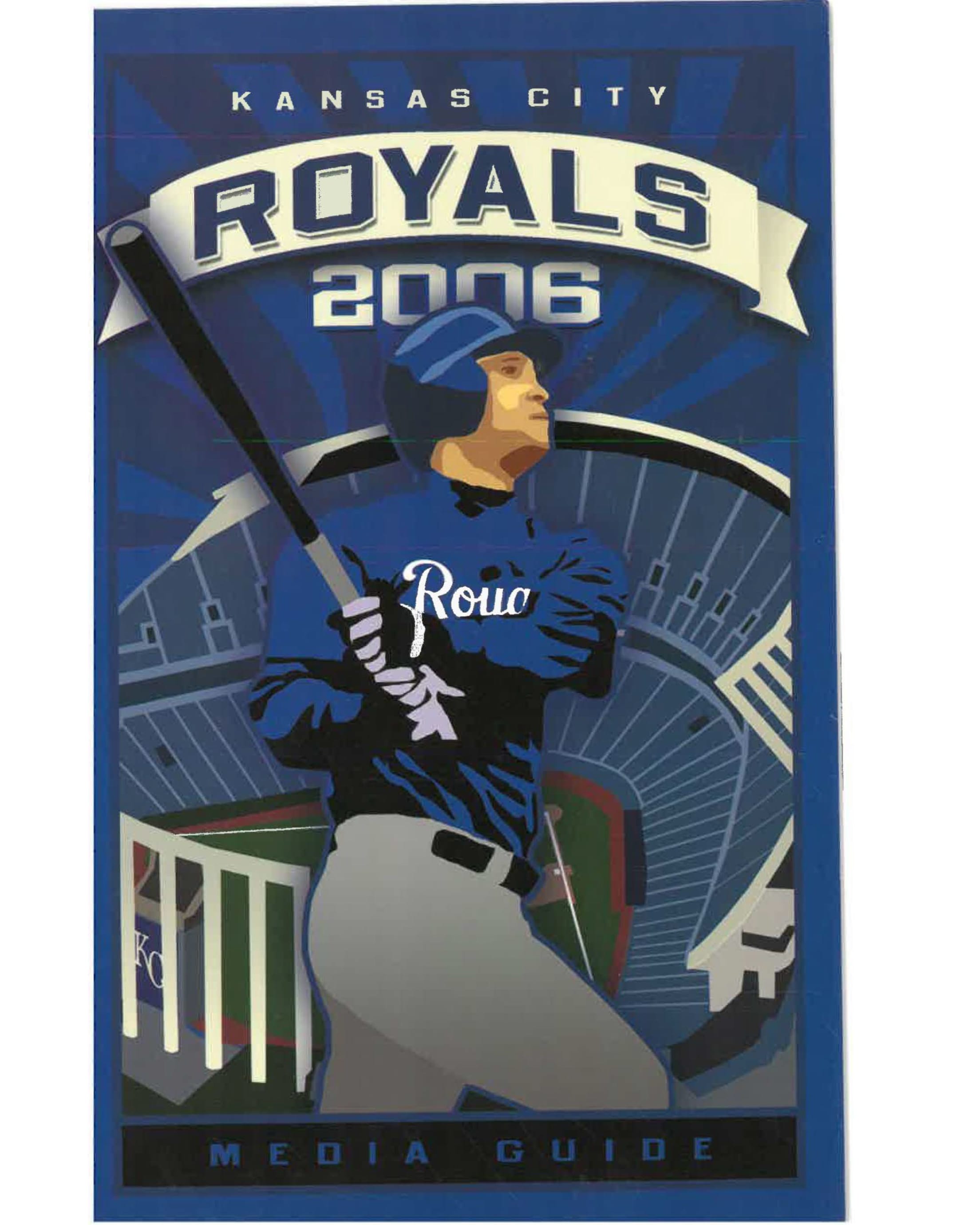 Royals 2006 Media Guide Cover