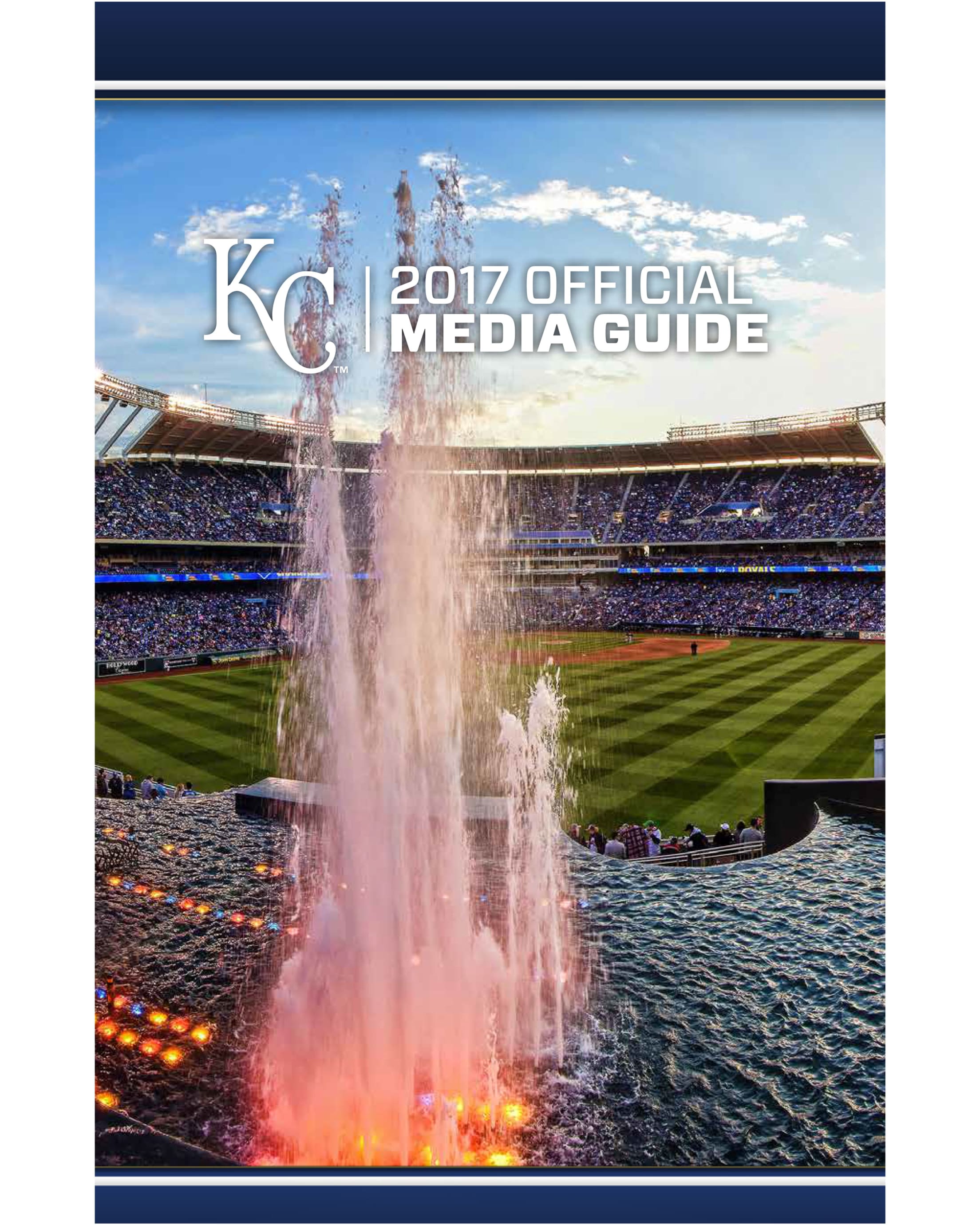 Royals 2017 Media Guide Cover