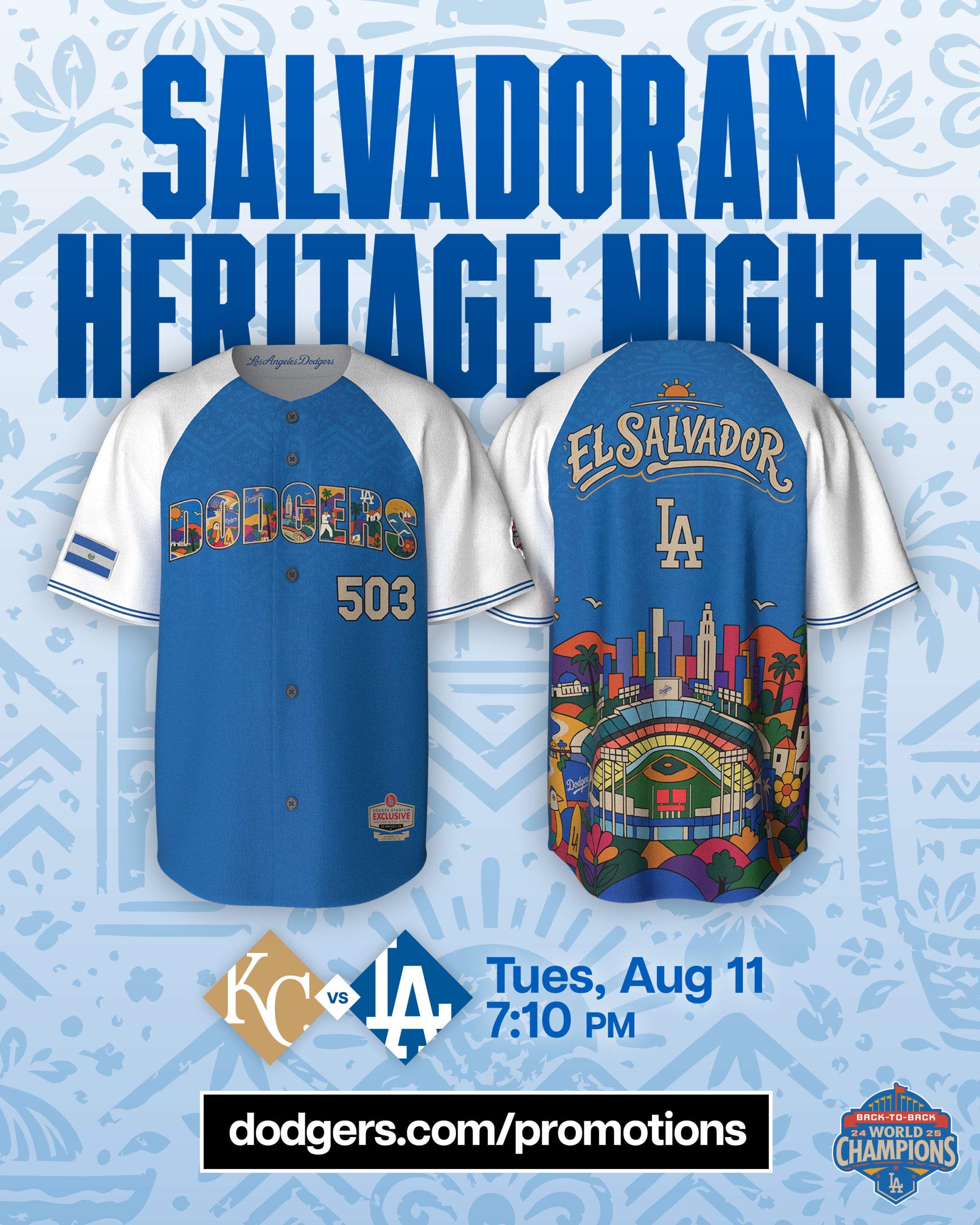 Salvadoran Heritage Night - August 11