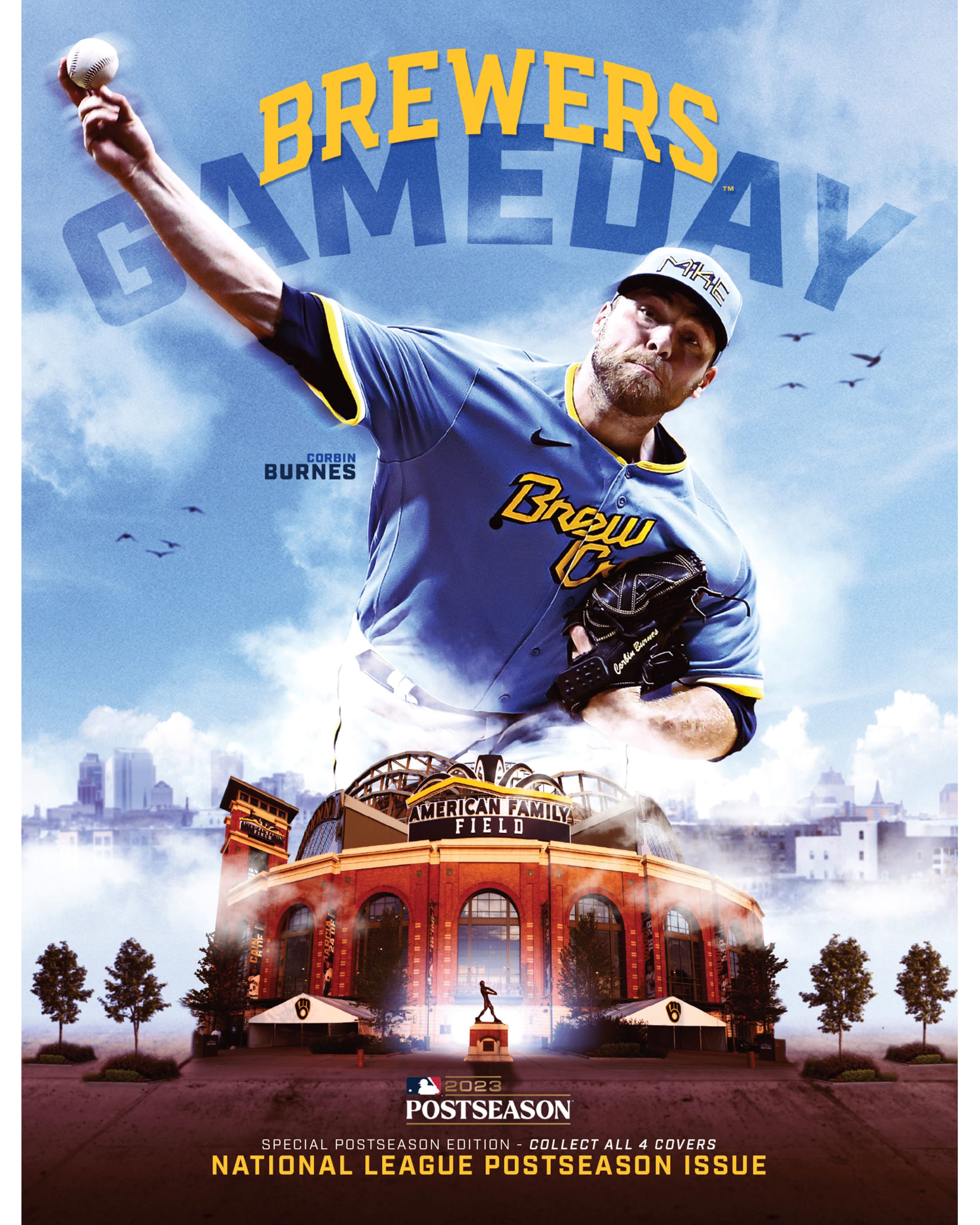 Brewers Gameday Program - 2023 Postseason - Burnes