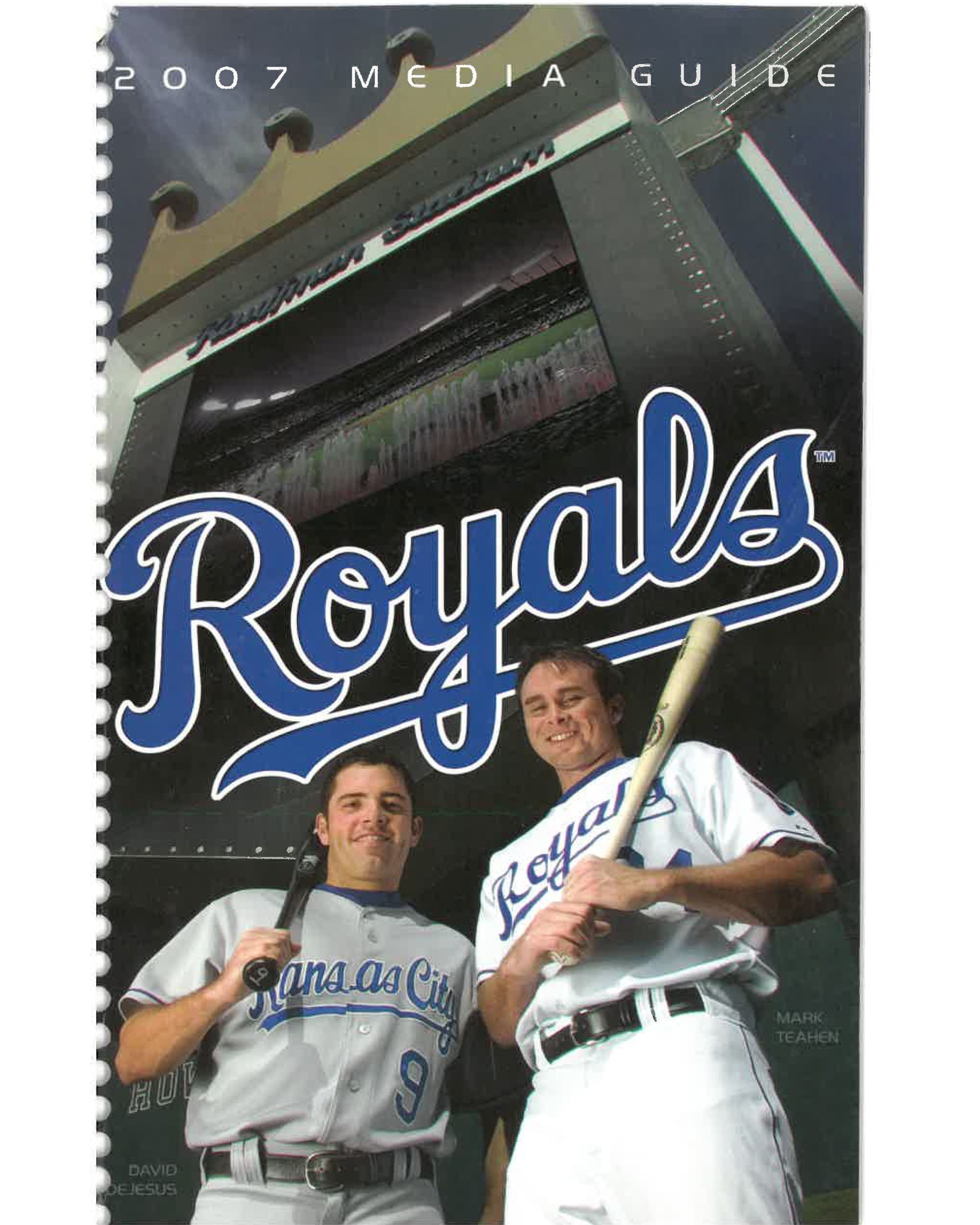 Royals 2007 Media Guide Cover