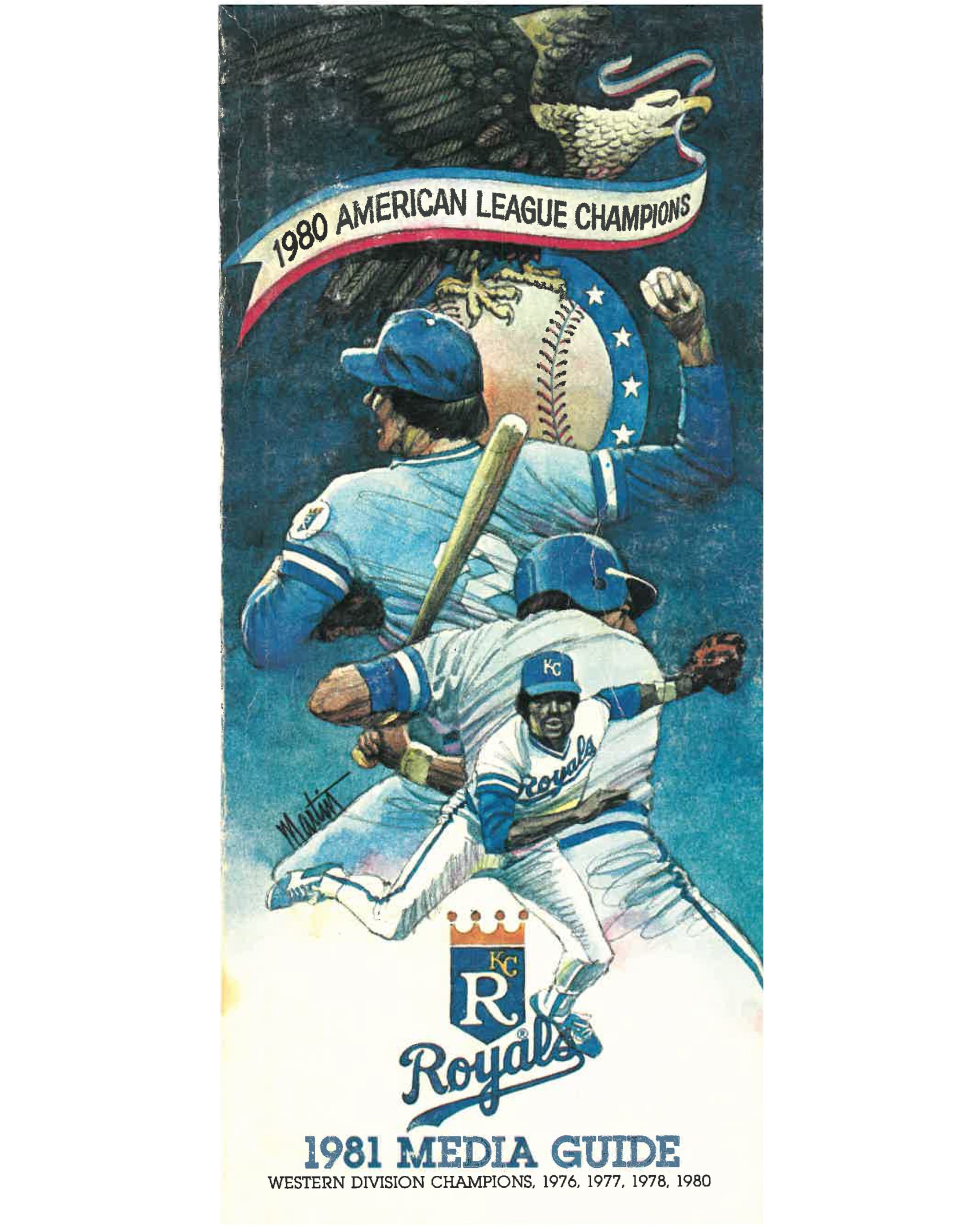 Royals 1981 Media Guide Cover
