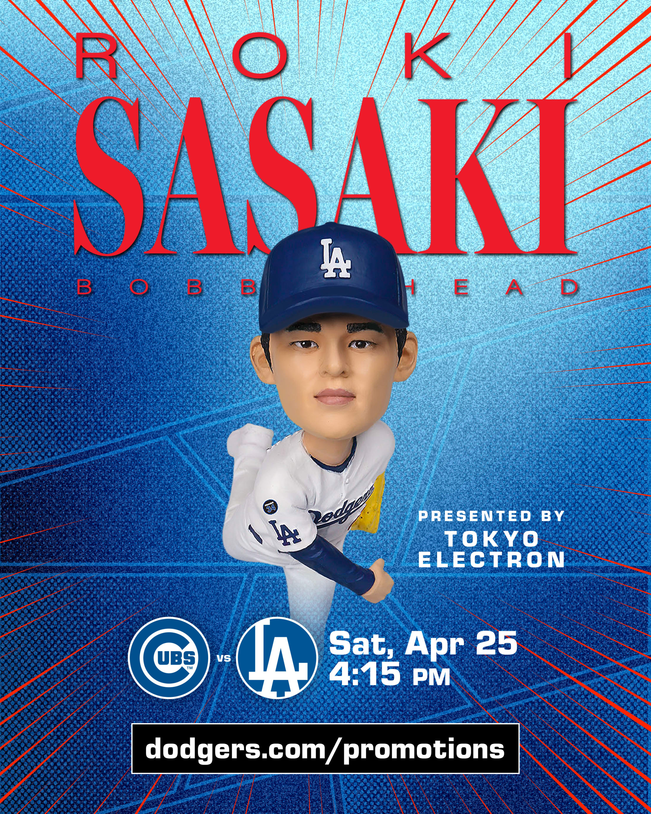 Sasaki Bobblehead - April 25