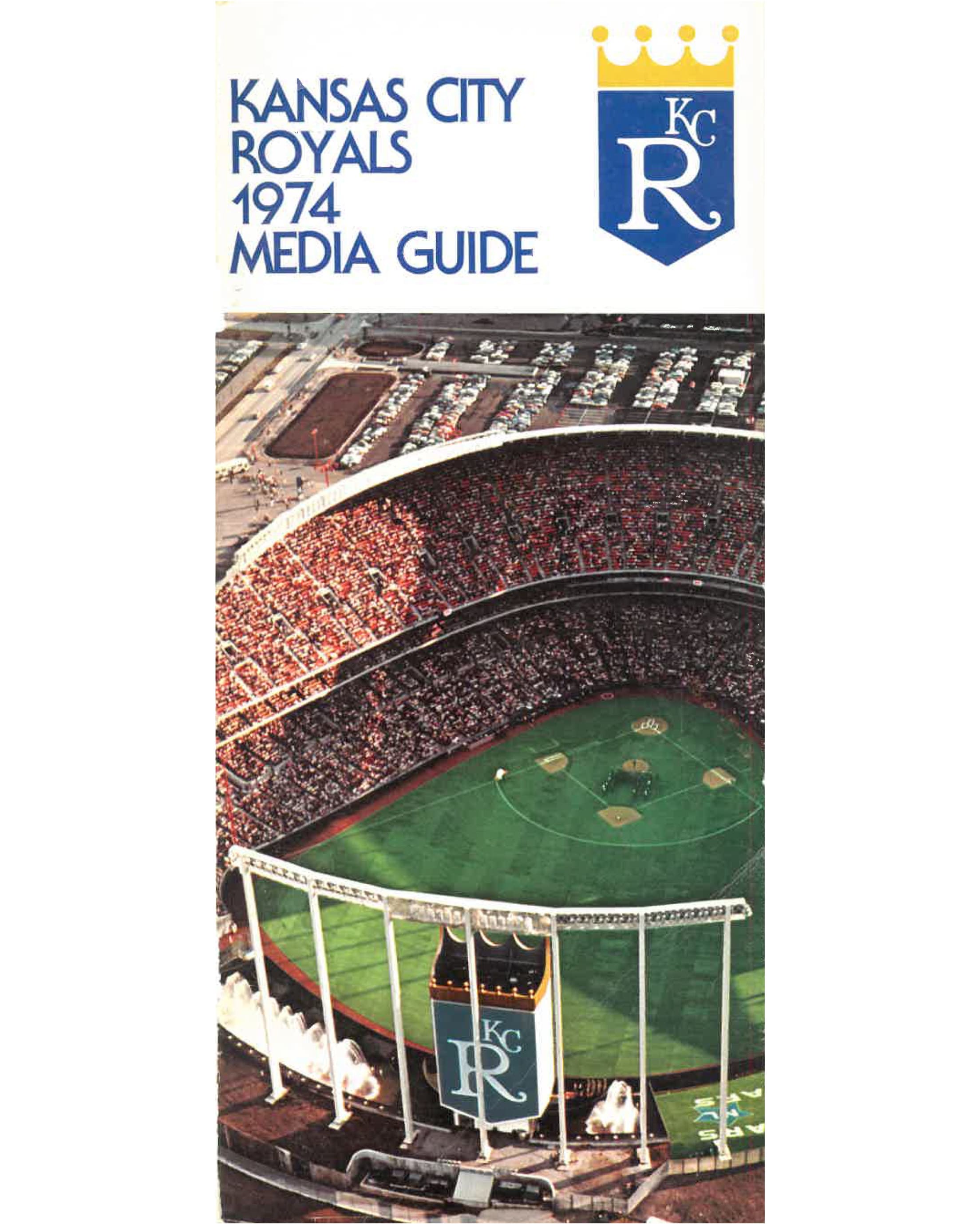 Royals 1974 Media Guide Cover