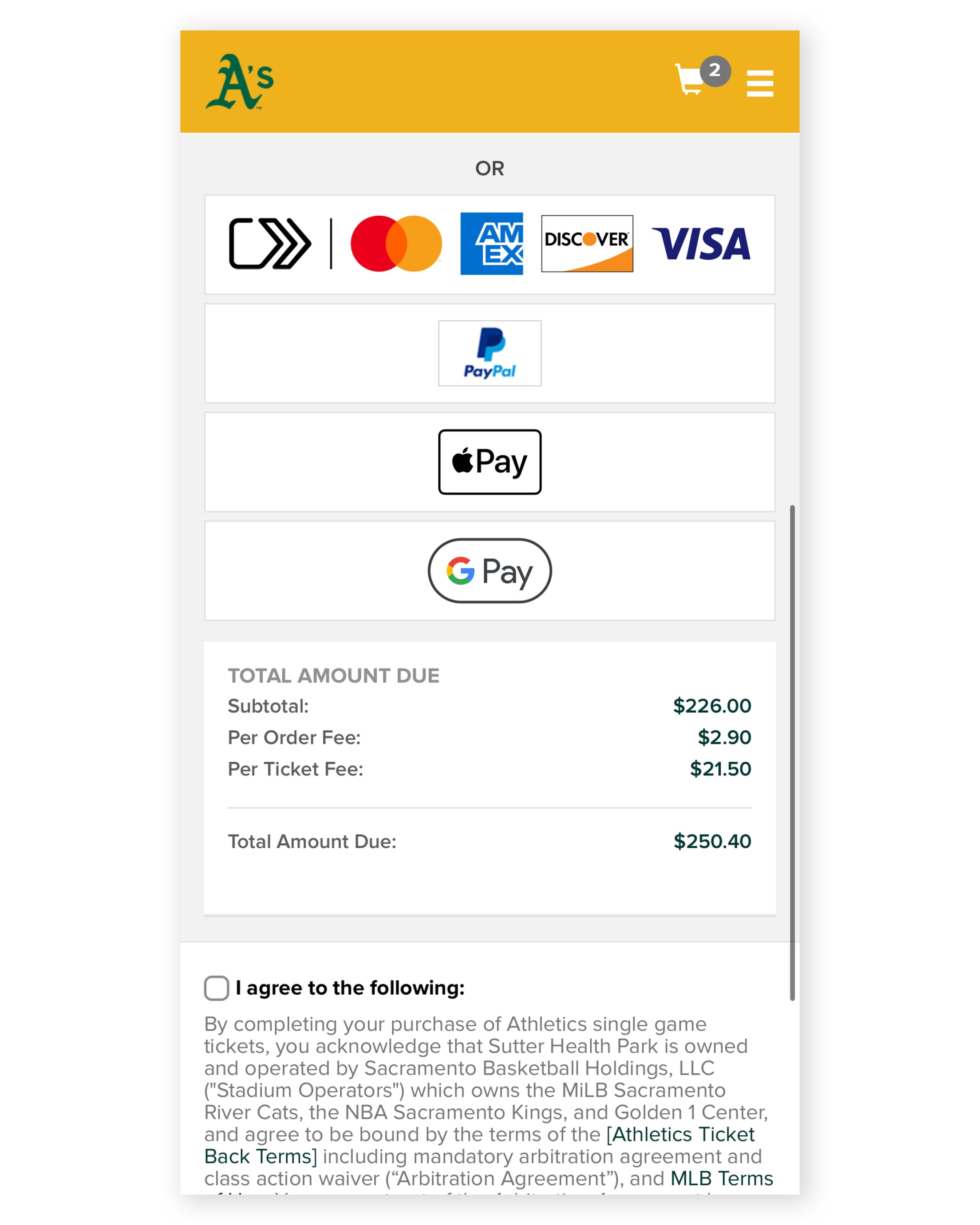 Buy Your Tickets the Way You Want