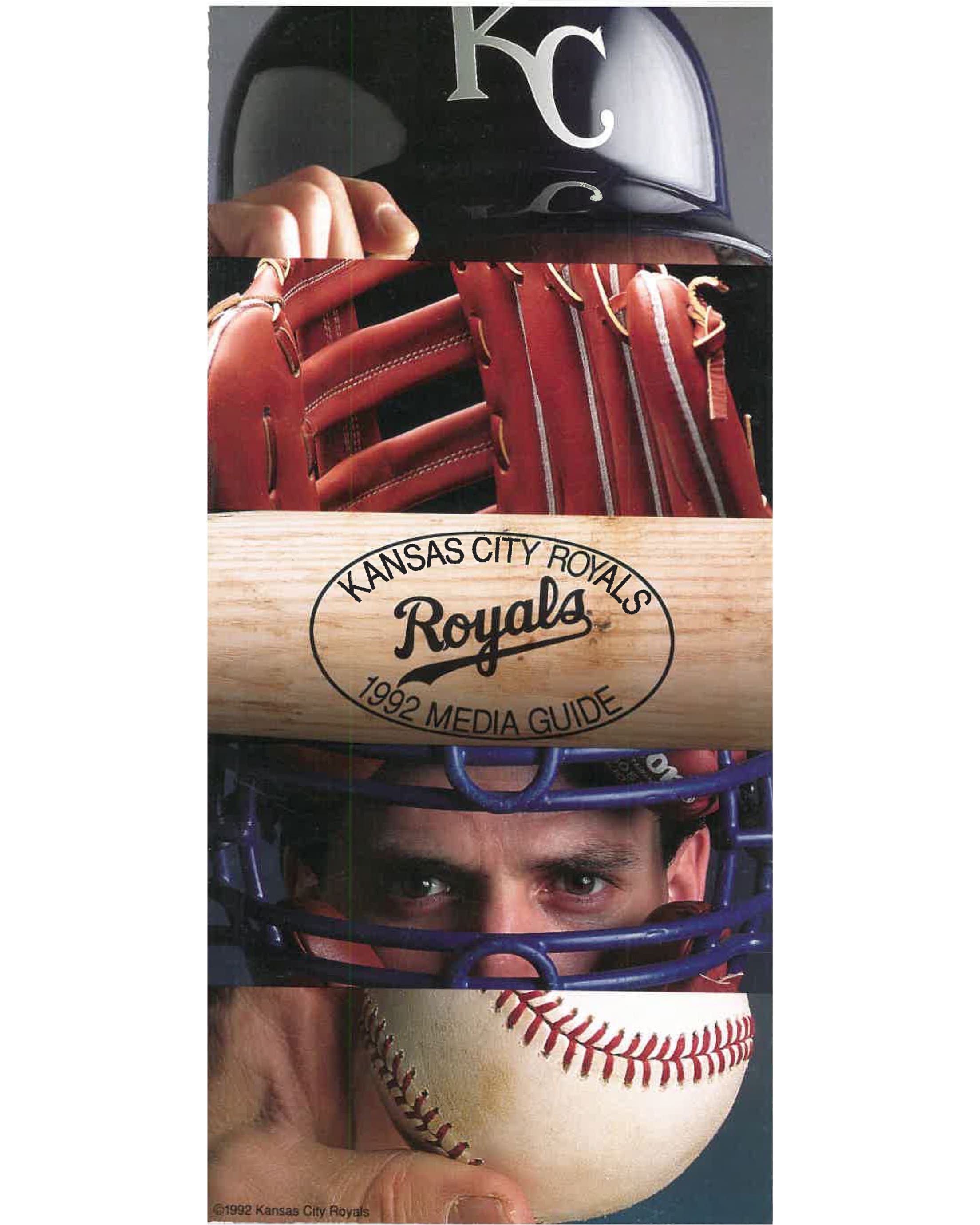 Royals 1992 Media Guide Cover
