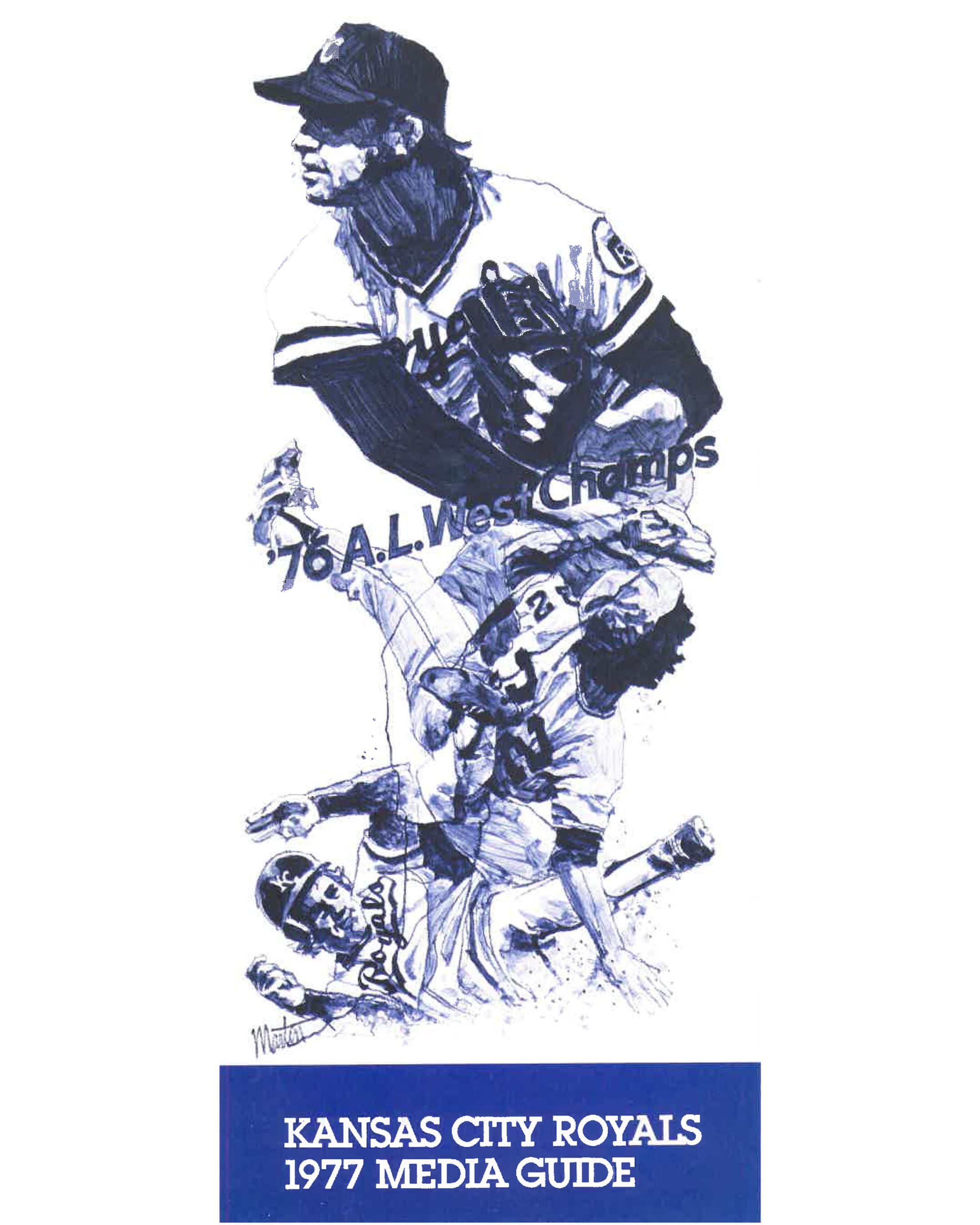 Royals 1977 Media Guide Cover
