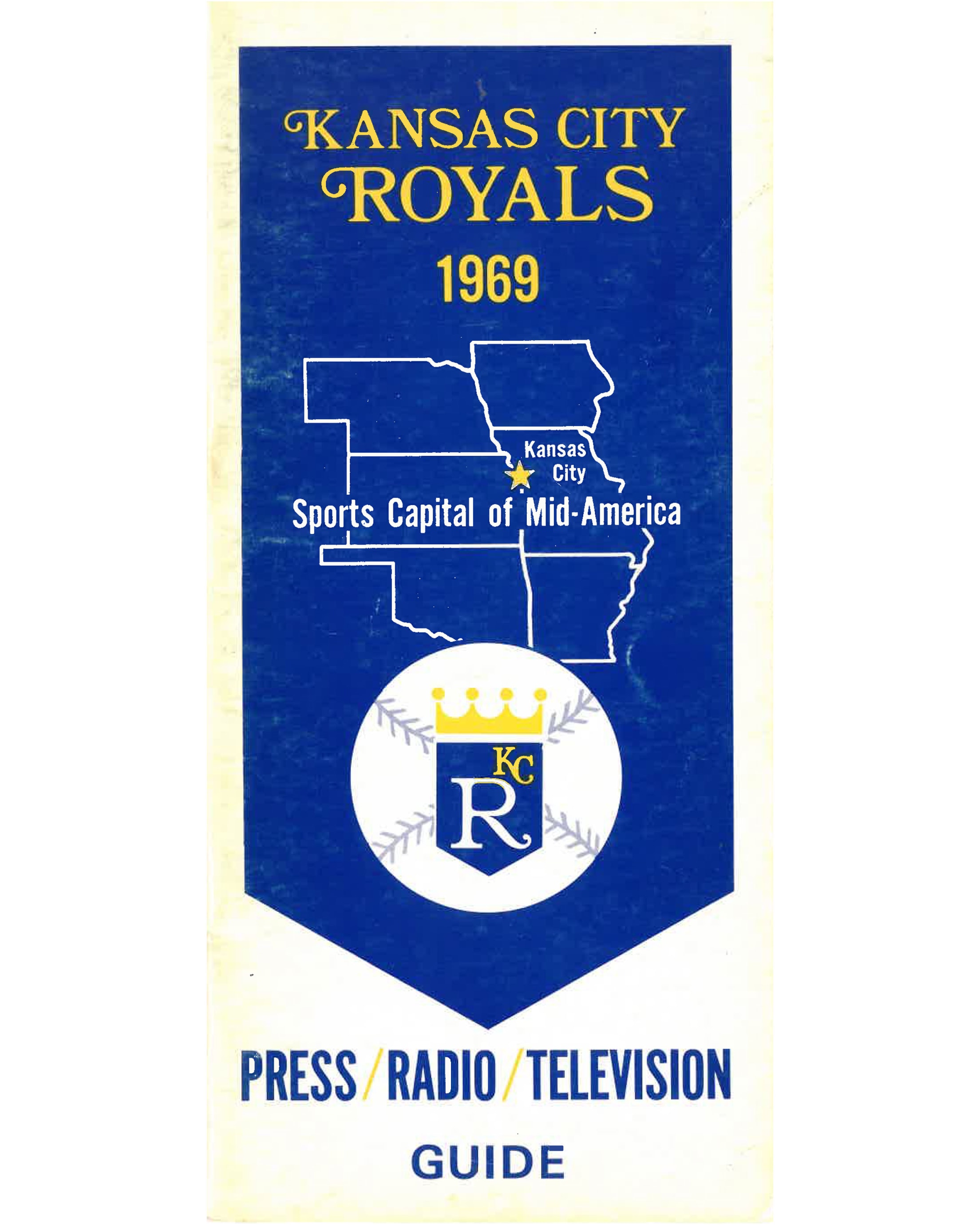 Royals 1969 Media Guide Cover