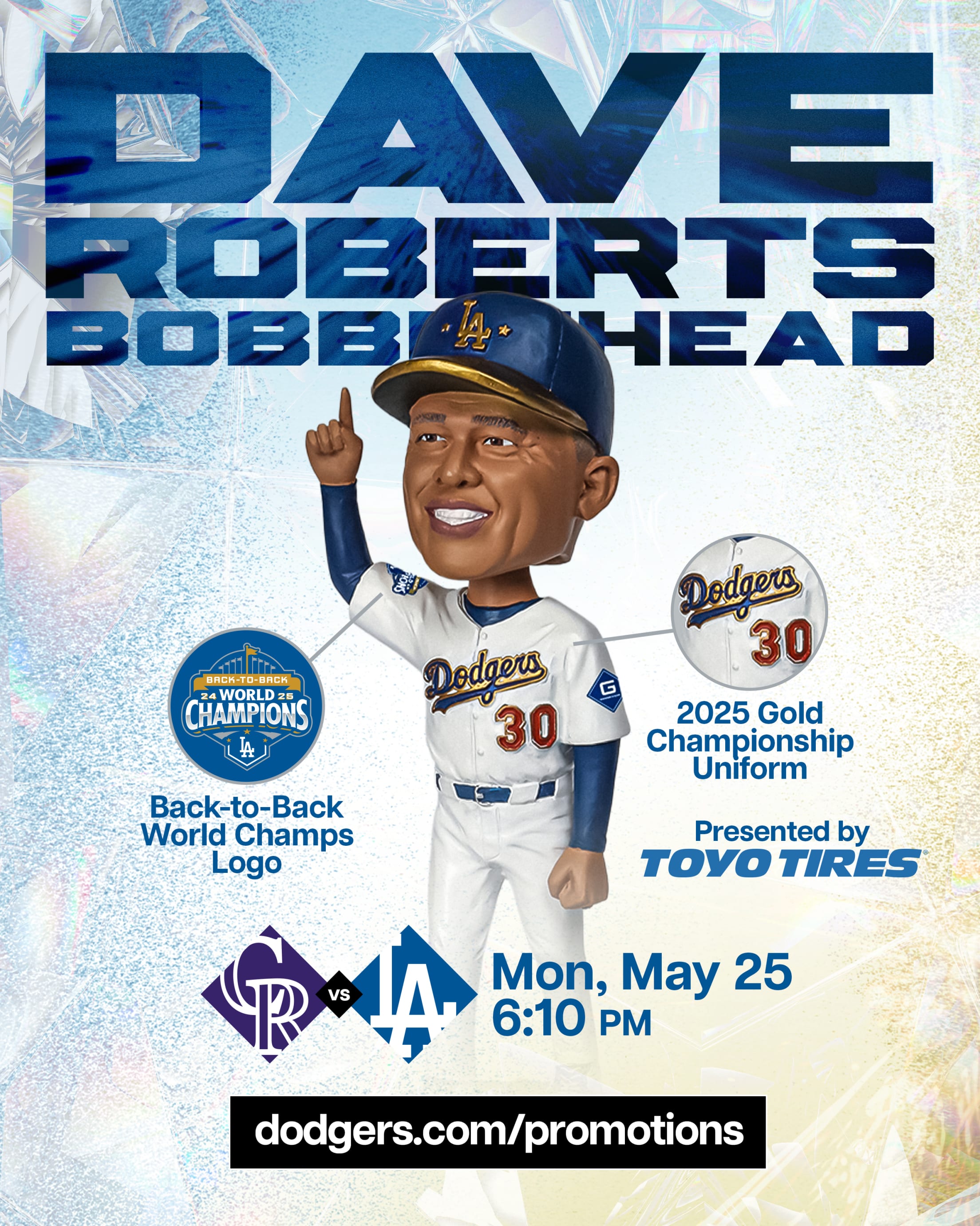 Dave Roberts Bobblehead - May 25