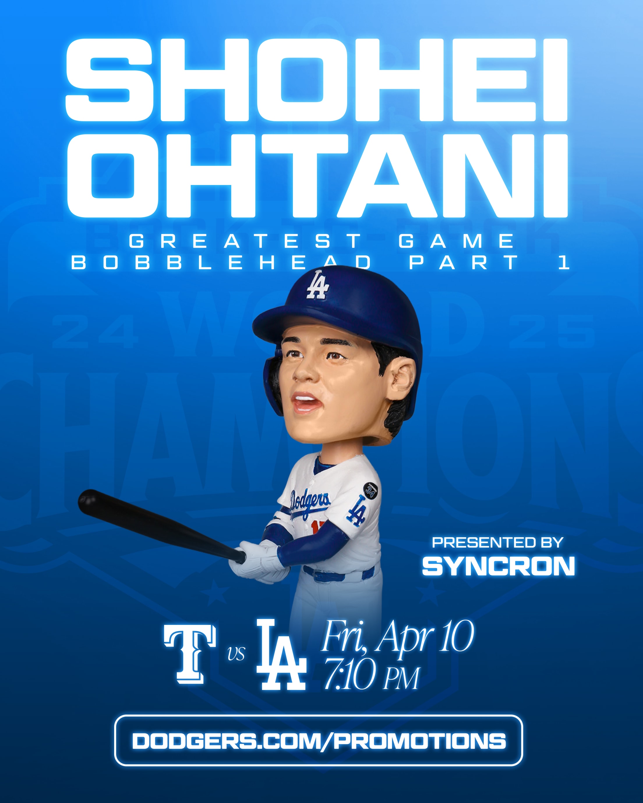 Ohtani Greatest Game Bobblehead Part 1 - April 10