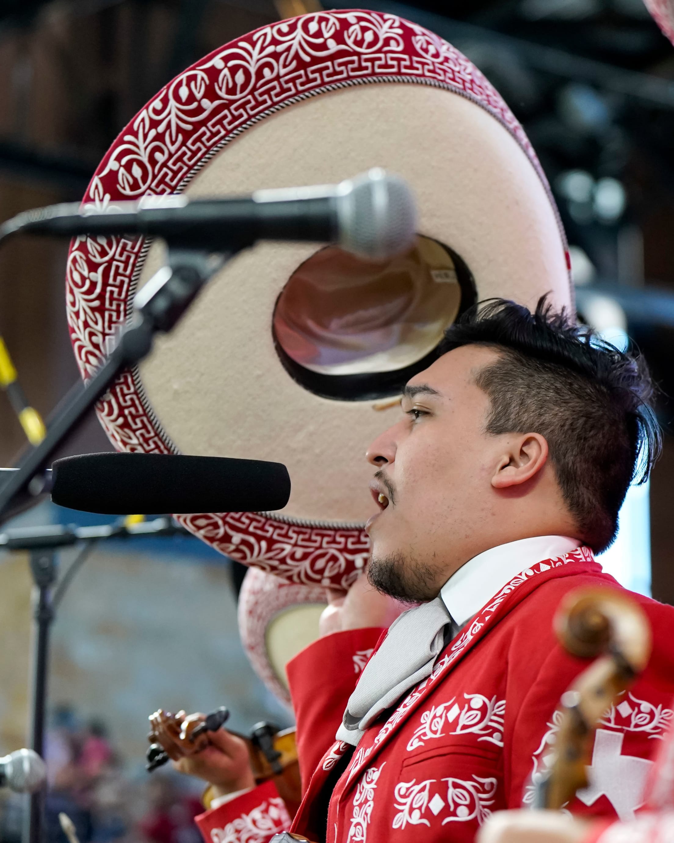 Mariachi with sombrero
