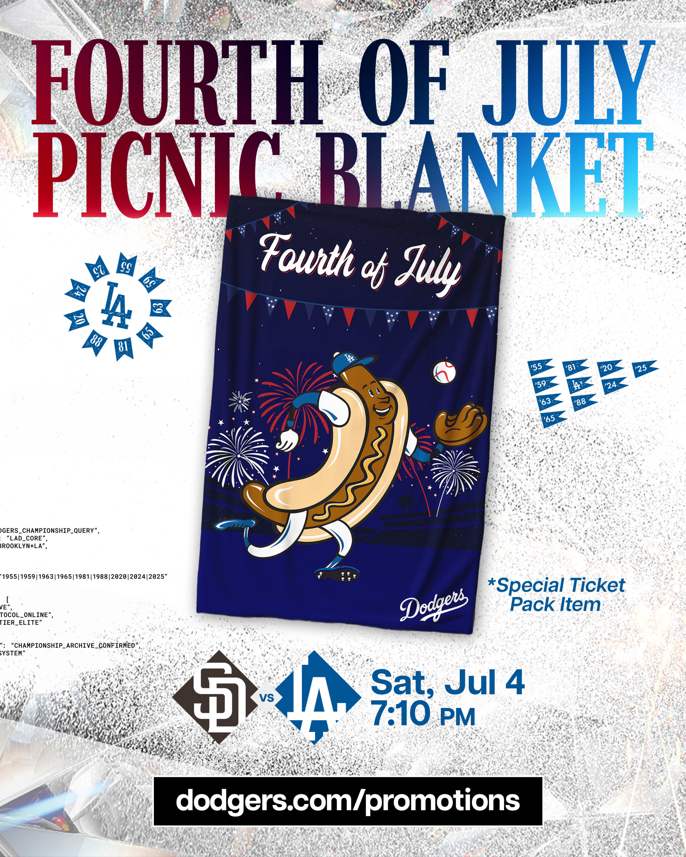 Fourth of July Blanket - July 4